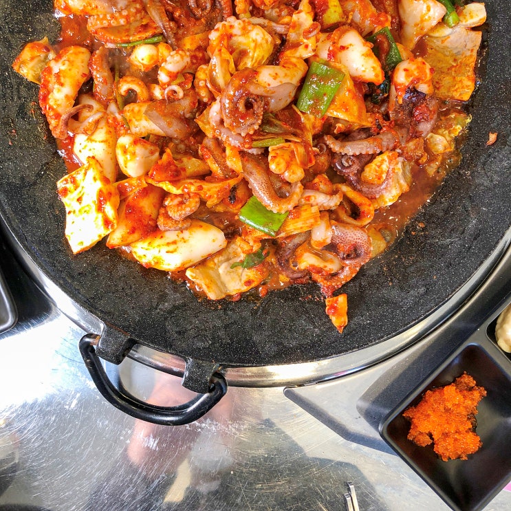  김포라베니체맛집 - 장기동 쭈꾸미 삼겹살 군침꾸미