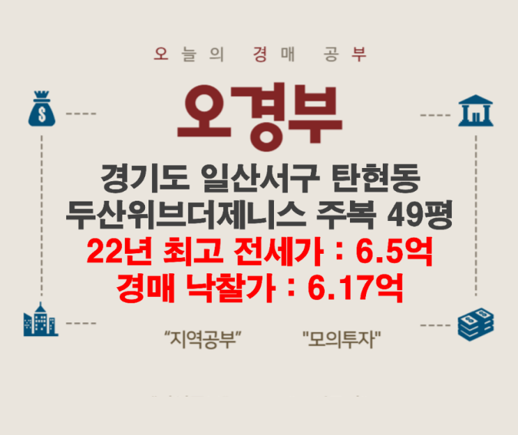  오경부 - 경기도 일산서구 탄현동 일산두산위브더제니스