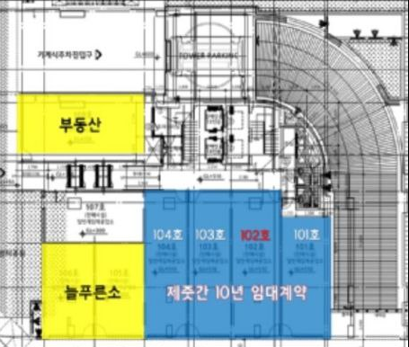 수원 인계동 중심상가, 제줏간 선임대 상가 분양