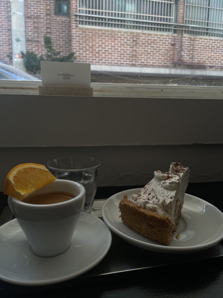  신사 가로수길 에스프레소바 '타만타커피바 tamantar coffee bar'