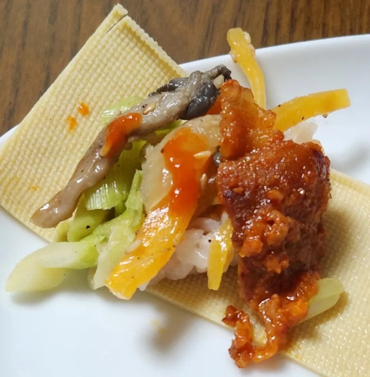 건두부 요리 포두부로 맛있게 쌈 싸 드셔봐 ~ 건두부 요리 포두부로 맛있게 쌈 싸 드셔봐 ~