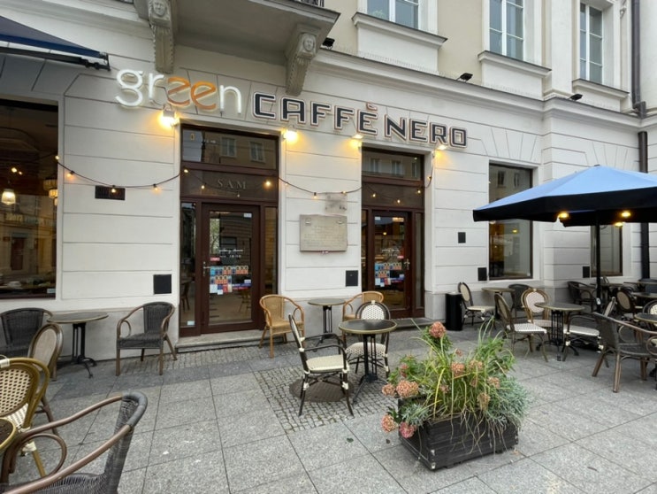 폴란드 커피집(카페) Green Caffè Nero 방문기