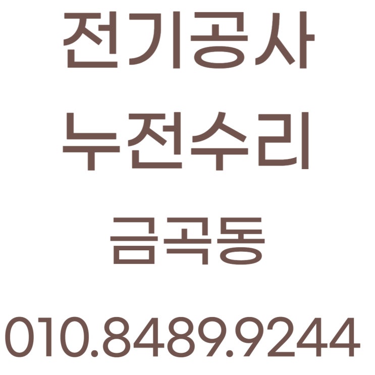  금곡동 전기공사 누전수리 콘센트 전등 교체