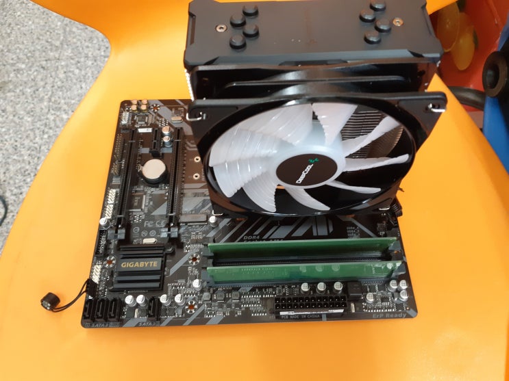 김포 컴퓨터수리 AMD CPU 및 쿨러 교체 라이젠5 5600X DEEPCOOL GAMMAXX XT