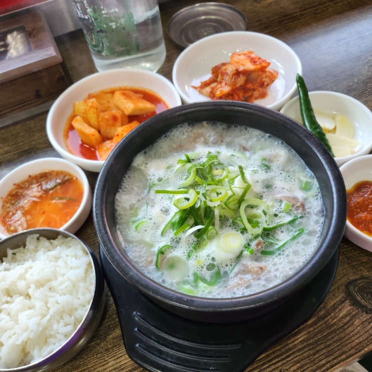  까치산역 맛집 본순대국 24시간 영업 맛있엉