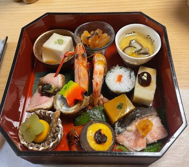 오사카 근교 여행 : 교토 맛집 식당 추천 7군데 오차즈케  돈카츠 오반자이 (아라시야마)