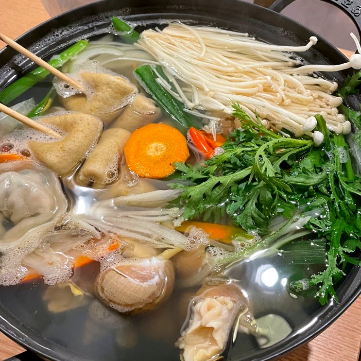  인천 송도 술집 드림시티 맛집 '푸른바다 골뱅이'