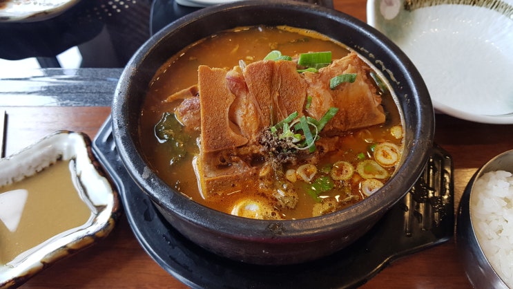  죽전역인근 먹을만한 감자탕/뼈마시감자탕부대찌개(내돈내산)