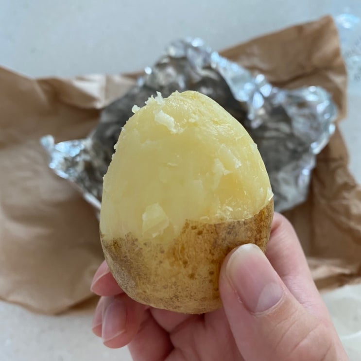  포슬포슬한 강원도 두백감자 로 찐 감자와 된장찌개 만들기