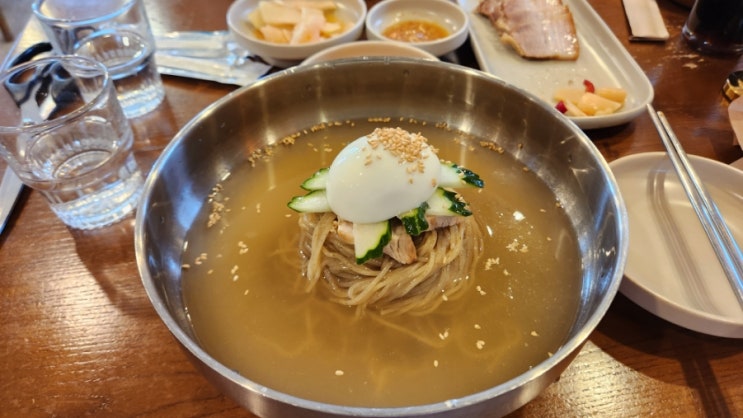  제주 옥란면옥, 함덕 근처 귀한 냉면 맛집!