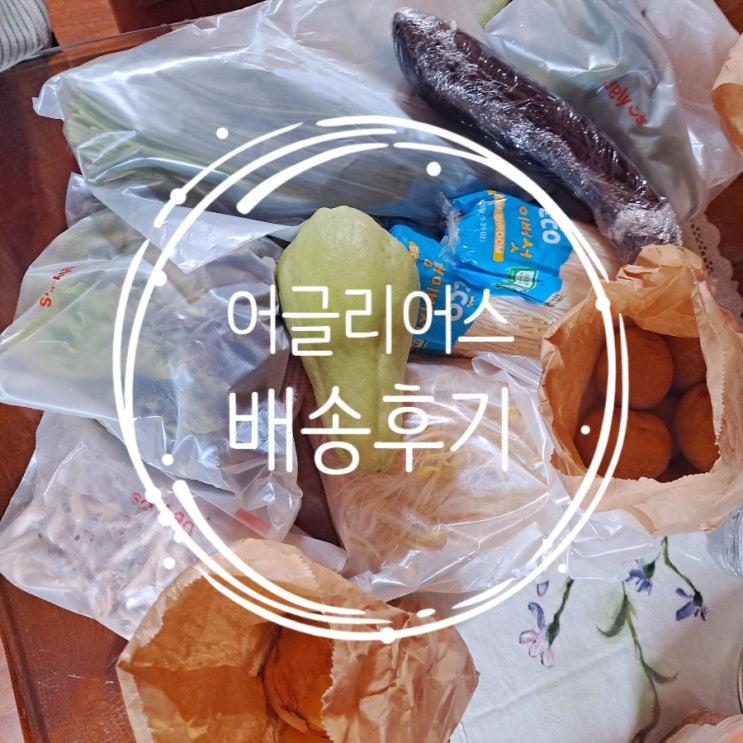 오랜만에 어글리어스 배송! 처음 보는 채소와 맛있는 레시피들