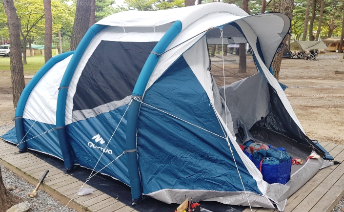 에어텐트 데카트론, 설치가 쉬워진다 에어텐트 데카트론, 설치가 쉬워진다