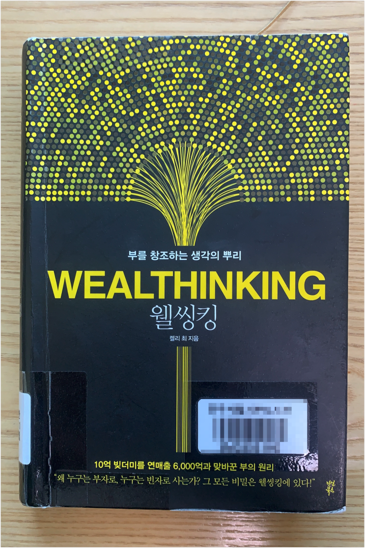 웰씽킹 : 10억의 빛더미를 연매출 6000억원과 맞바꾼 부의 원리