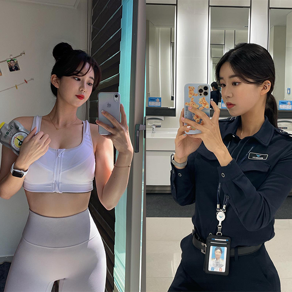 스튜어디스보다 예쁘다는 인천공항 보안요원 스튜어디스보다 예쁘다는 인천공항 보안요원