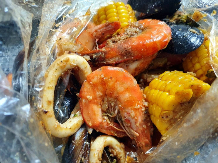  구의역 맛집 보일링쉬림프 미국식 해물찜 자양동 맛집