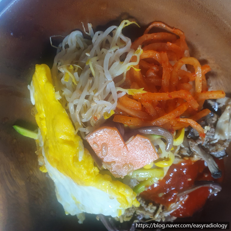 # 16. 비빔밥으로 저녁 한 끼.