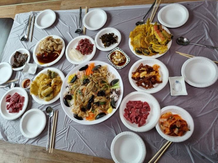  가족모임이 있던 주말 먹방 일상