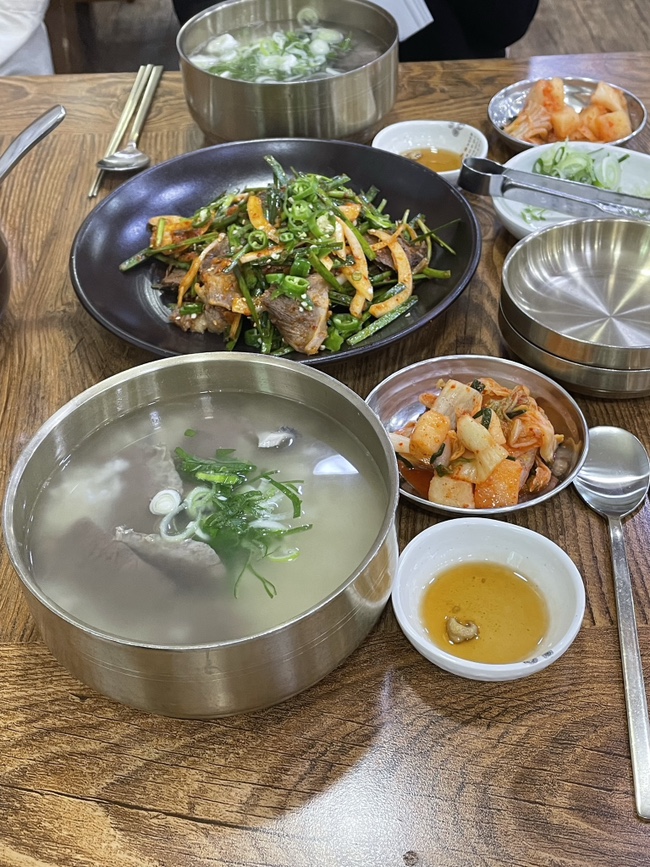  미슐랭 곰탕맛집 합정옥 리얼 방문 후기