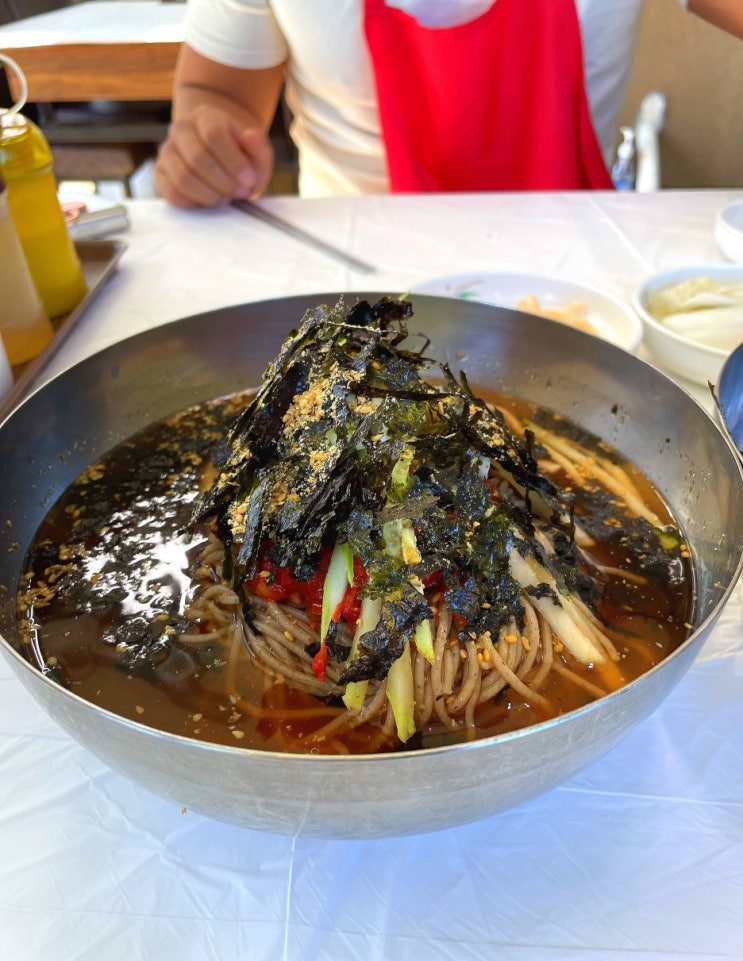 강원도 속초 노학동 메밀 막국수 맛집 범바위막국수