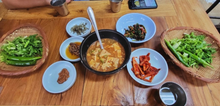  인사동 맛집 툇마루집된장예술, 녹두전이 더 예술