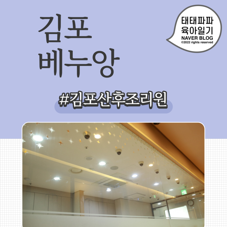  김포 산후조리원 베누앙, 내돈내산 디럭스 룸, 21일간의 산후조리원 생활을 위해 신생아 이동