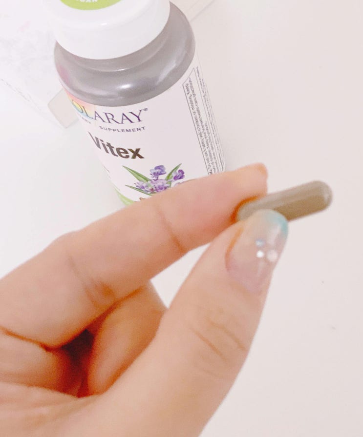  생리전증후군, 생리통 영양제 바이텍스 후기, 복용법