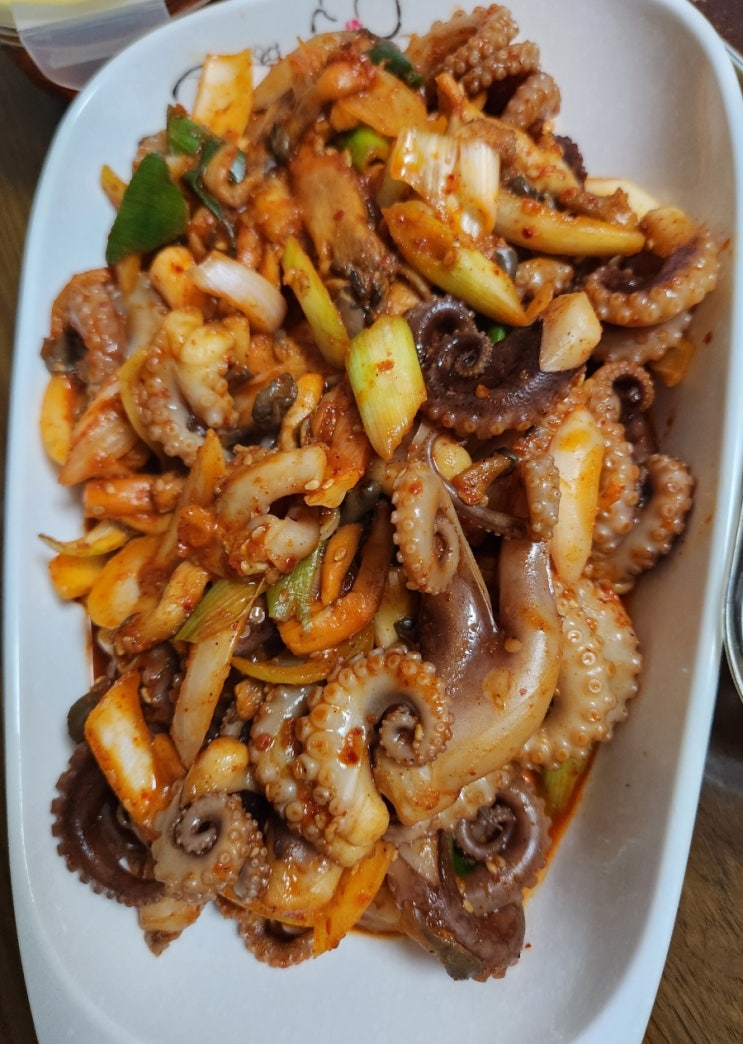 쭈꾸미밀키트 술안주로 딱 좋은 매운맛 딩동쭈꾸미 내 돈 내산! 쭈꾸미밀키트 술안주로 딱 좋은 매운맛 딩동쭈꾸미 내 돈 내산!