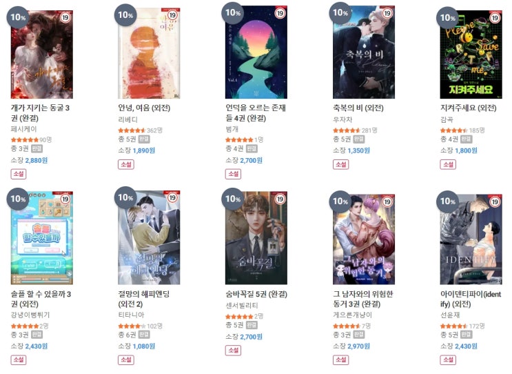 BL소설 신간) 22년 10월 17일 신간 관심작 BL소설 신간) 22년 10월 17일 신간 관심작