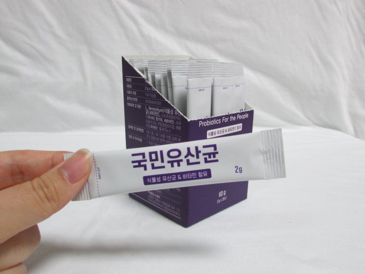 식물성 유산균과 비타민C까지! 발란스데이 국민유산균 후기