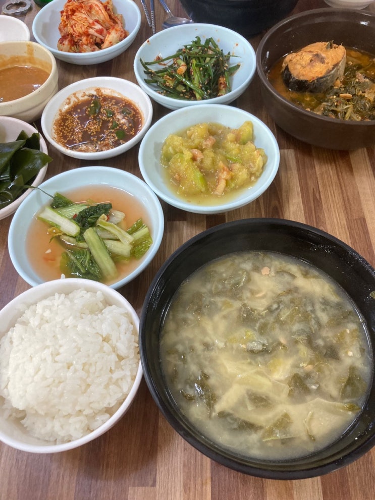  [꽃마을 하산 맛집] 시락국 정식이 맛있는 '할매집'