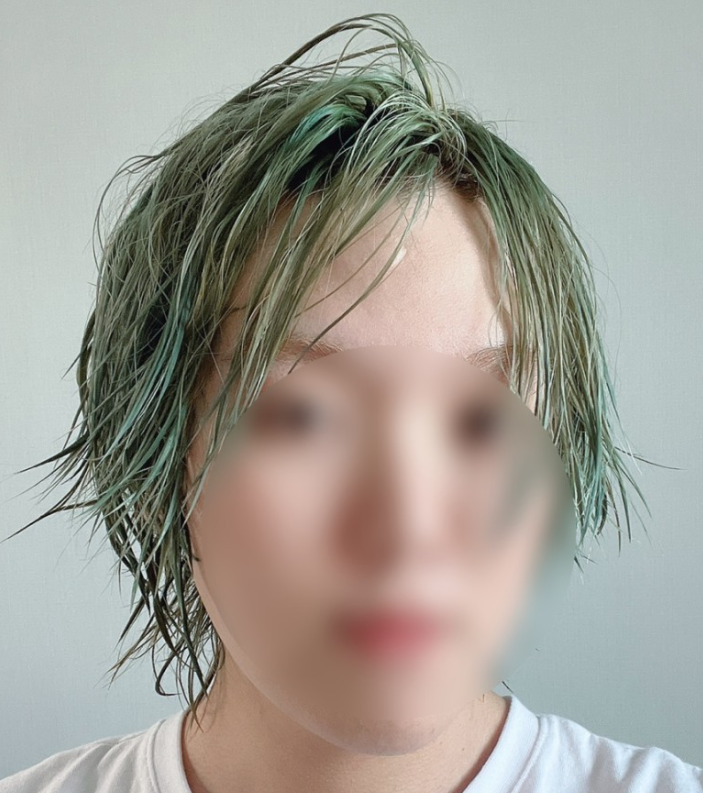 셀프탈색 블랙빼기 푸딩염색약으로 애쉬베이지 해봤어요 / 남자 머리 염색 실패.. : 네이버 블로그