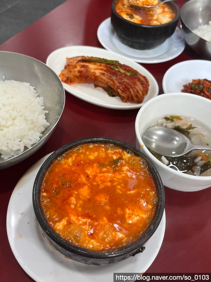  [부산/남포] 자갈치역 순두부찌개 노포맛집 “돌고래순두부”