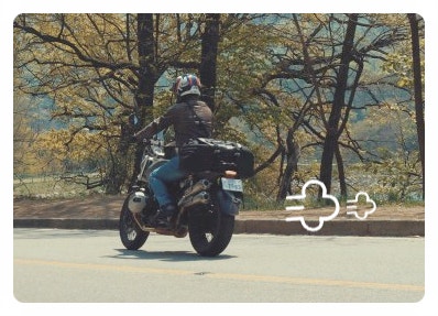  혼다 헌터커브 ( CT125 ) 리어백 선택