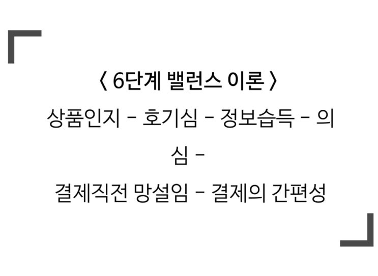  6단계 밸런스 이론 정리 자청님 원본 사이트 링크