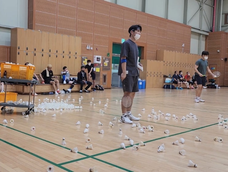  서울배드민턴  레슨일지 관악구 미성체육관 주말레슨 (2022.10.15)