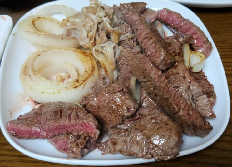 한우 안심 내 돈내산 살살 녹는구나 존맛탱! 한우 안심 내 돈내산 살살 녹는구나 존맛탱!