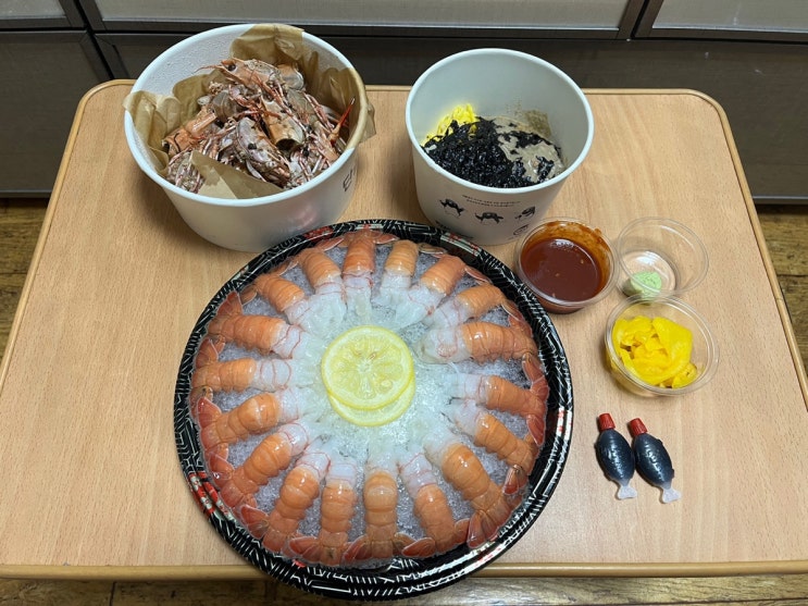  구월동배달맛집 제주딱새우회 남동구점 홈파티야식 추천해요