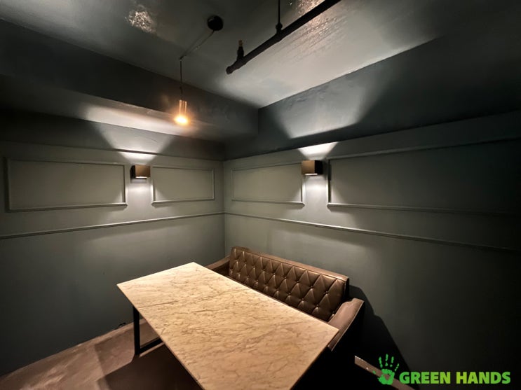  천장 누수 목공사 리모델링 그린핸즈 / 강남구 역삼동 Bar 상가