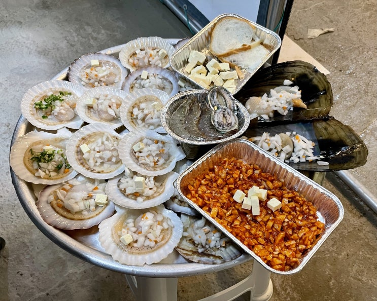 부산 영도 태종대 자갈마당 끝집1051 조개구이 맛집 추천 부산 영도 태종대 자갈마당 끝집1051 조개구이 맛집 추천