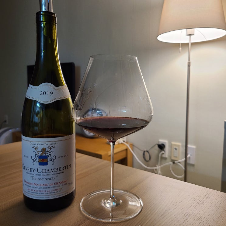  마샤르 드 그라몽, 쥬브레 샹베르뗑 프레소니에, 2019 (Machard de Gramont Gevrey Chambertin Rouge Pressonnier, 2019)