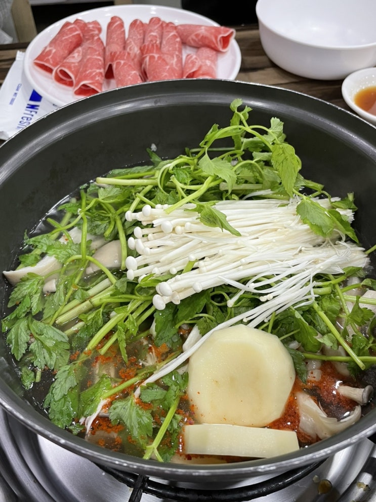 [부산맛집/부산외대맛집]원조 동촌 칼국수|샤브샤브 최애맛집 인생맛집 버섯샤브샤브계의 유재석! 일인자!!