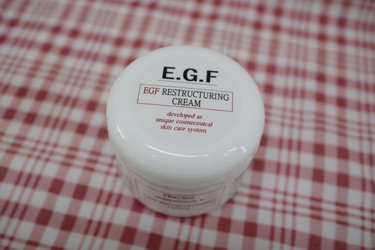  피부관리실화장품 닥터에스지엔 SGN EGF 리스트럭처링 크림 후기