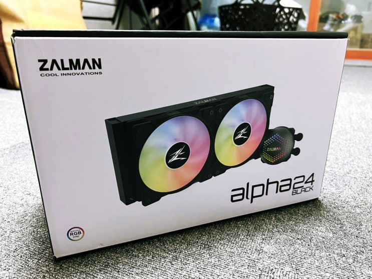 CPU쿨러추천 수랭쿨러는 가성비 좋은 잘만 Alpha24(알파24)