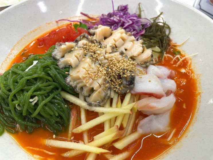  강원도 속초 노학동 바람꽃해녀마을 속초 본점에서 전복요리 맛보기