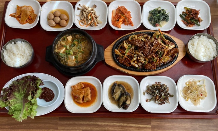 남해 보리암 근처 맛집'다닐목 식당'/남해터미널 근처 이것저것(행복베이커리,필즈커피)
