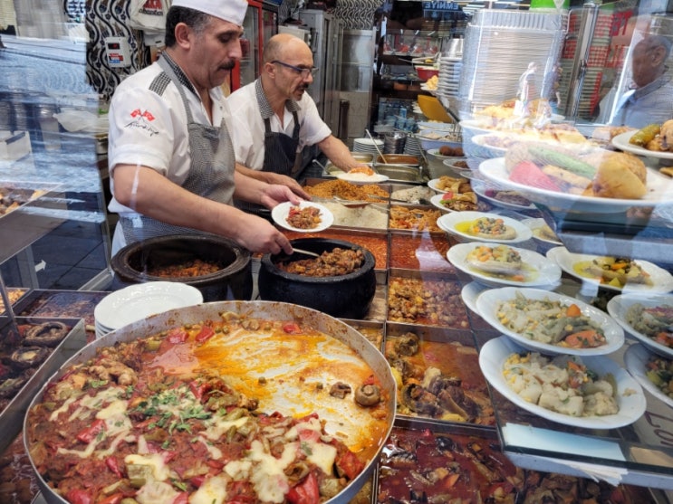 터키 여행 이스탄불 맛집 추천 (구시가지 저렴한 식당) : 케밥이 질렸을때 튀르키예 가정식 Balkan Locantasi