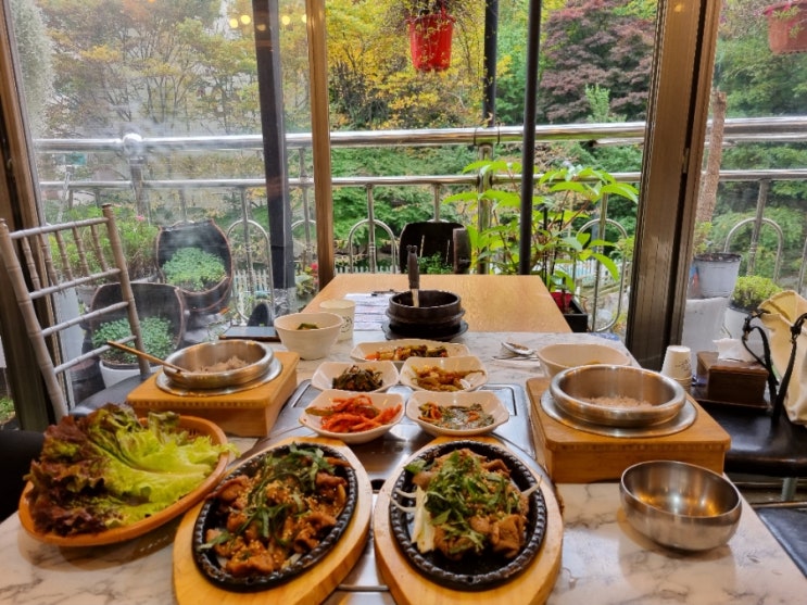 [성북구정릉동맛집] "시골집석쇠불고기" 마운틴뷰 백반맛집, 북한산단체모임장소추천