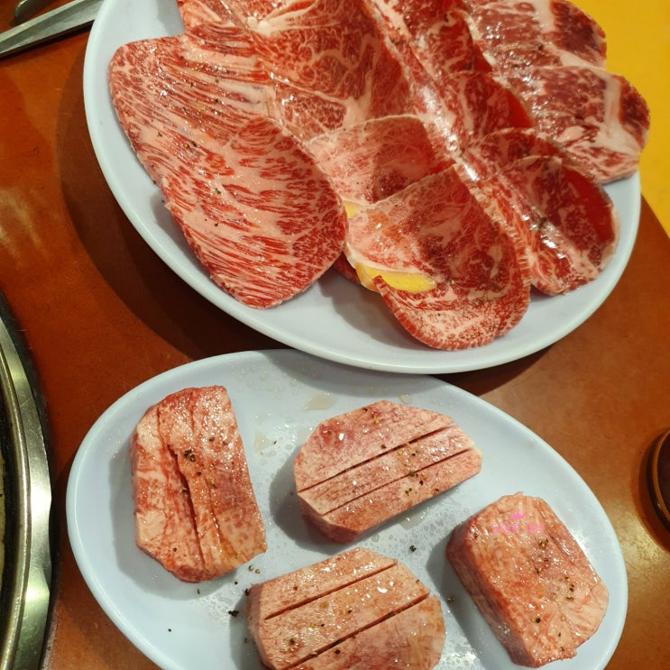  [남영동] 초원-특상우설,한우등심주물럭,된장찌개와 내장탕