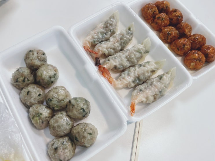  개포시장 맛집, 수제만두 아담만두