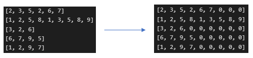  (pytorch) PackedSequence object